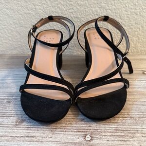 A New Day Elegant Black Sandals